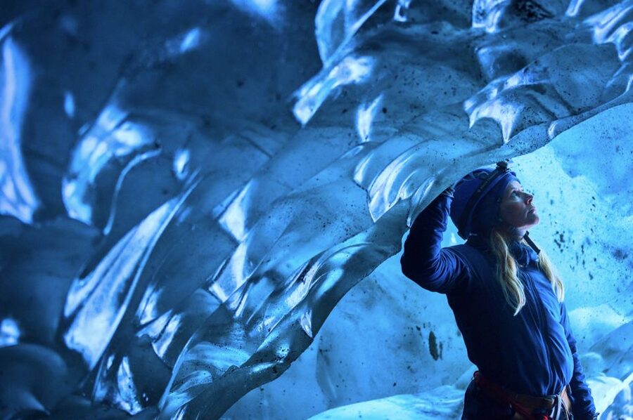 South Coast Iceland: 2-Day Blue Ice Cave & Jokulsarlon Tour - The glacier hike at Skaftafell