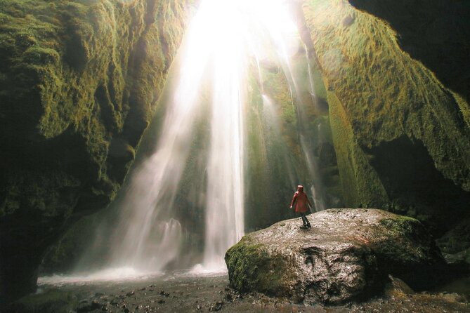 South Coast Sagas: Small Group Tour with Pick-up from Reykjavik - Skogafoss: scale, spray, and a 60-minute drop