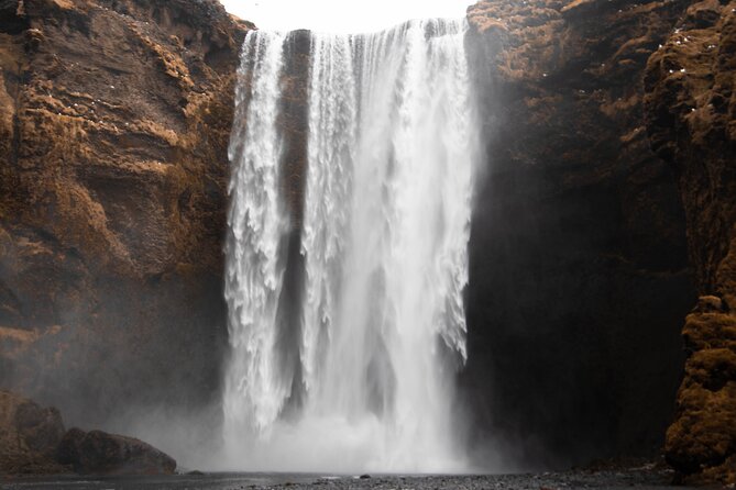 South Coast Tour & Glacier Hike | Private Super Jeep Tour - Skogafoss, with 370 steps and a wall of sound