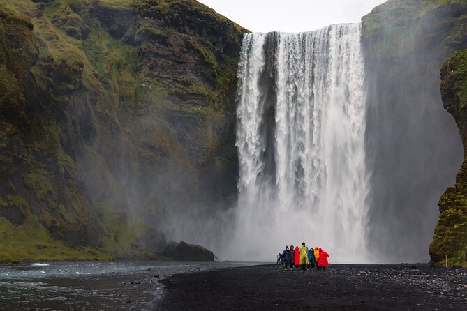 South Iceland, Glacier and Black Sand Beach Small Group Tour - Skógafoss offers the best classic waterfall view