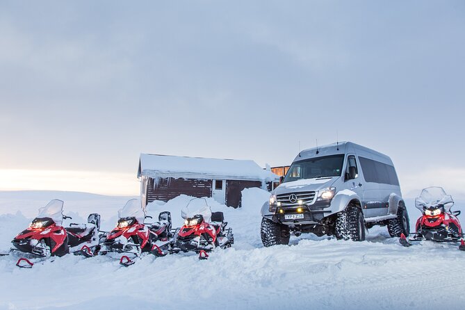 Super Jeep Golden Circle & Snowmobile on Glacier from Reykjavik - Gullfoss: the Golden Circle’s great curtain of water
