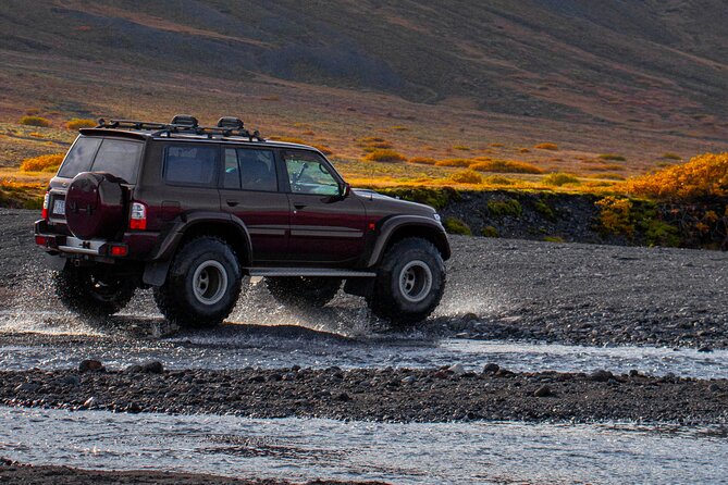Super Jeep Private Tour at Thórsmörk - Gígjökull glacier viewpoint