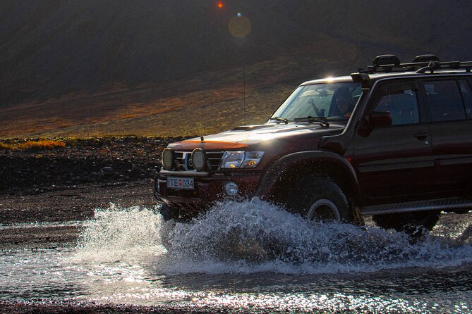 Super Jeep Private Tour at Thórsmörk - From Reykjavik to the beginning of the F-road