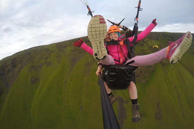 Tandem Paragliding Flights from Vik - What you see from the air