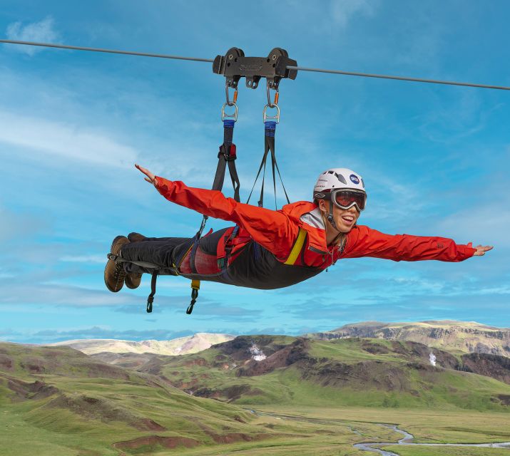 The Falcon : Superman ride with Mega Zipline Iceland - Getting ready for the Superman launch