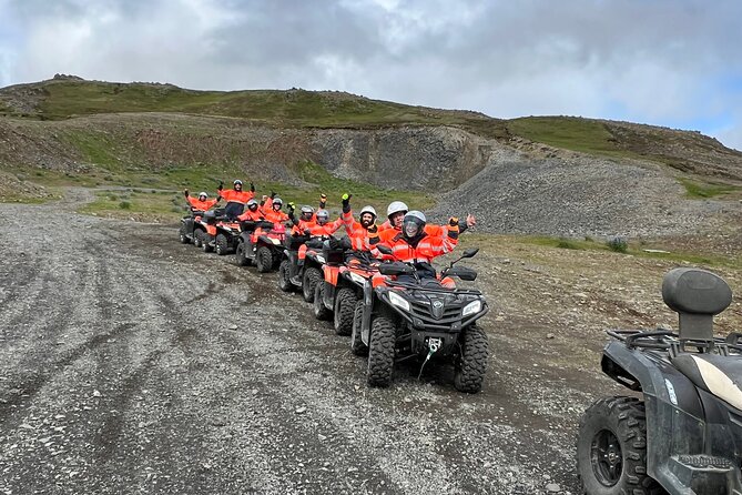 The View - ATV Reykjavik - Getting comfortable before the one-hour ride