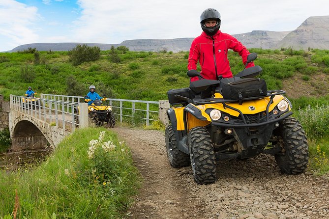 Twin Peaks ATV Iceland Adventure from Reykjavik - Climbing Reykjavik Peak