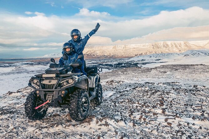 Twin Peaks ATV Iceland Adventure from Reykjavik - Lava Fields Mountain and the second summit
