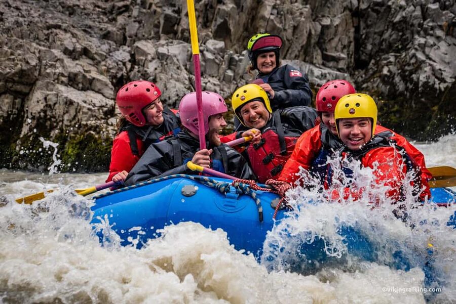 Varmahlíð: East Glacial River Whitewater Rafting - The final 90 minutes of rafting