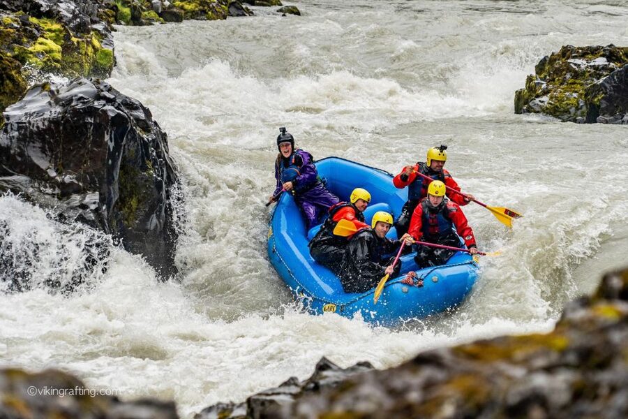 Varmahlíð: East Glacial River Whitewater Rafting - Returning to Varmahlíð