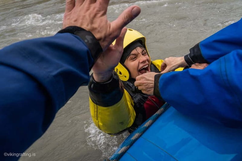 Varmahlíð: Guided Family Rafting Trip - A calm introduction to Icelandic rafting