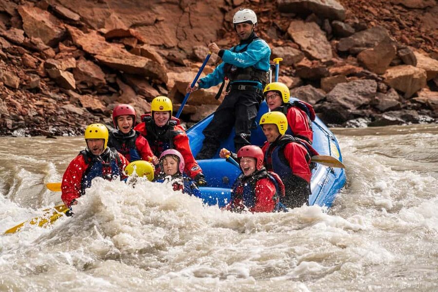 Varmahlíð: Guided Family Rafting Trip - How the three-and-a-half-hour schedule feels