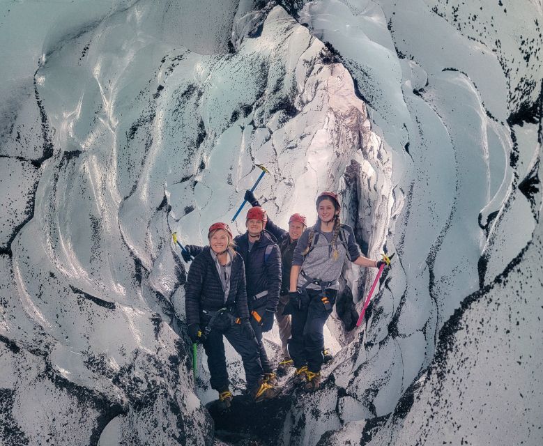 Vik: Guided Glacier Hike on Sólheimajökull - The base camp briefing and gear fitting