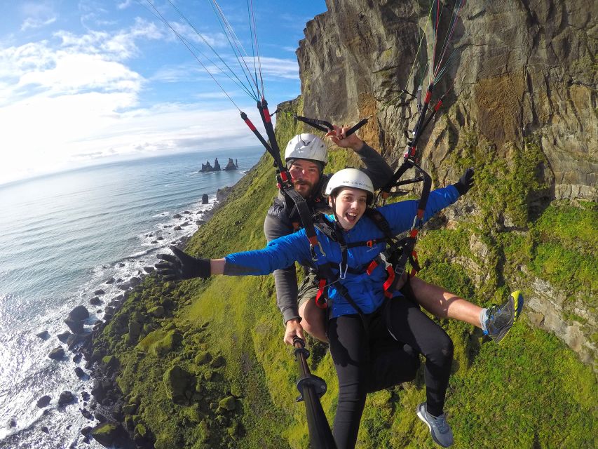 Vík: Paragliding Tandem Flight - Weather is part of the deal
